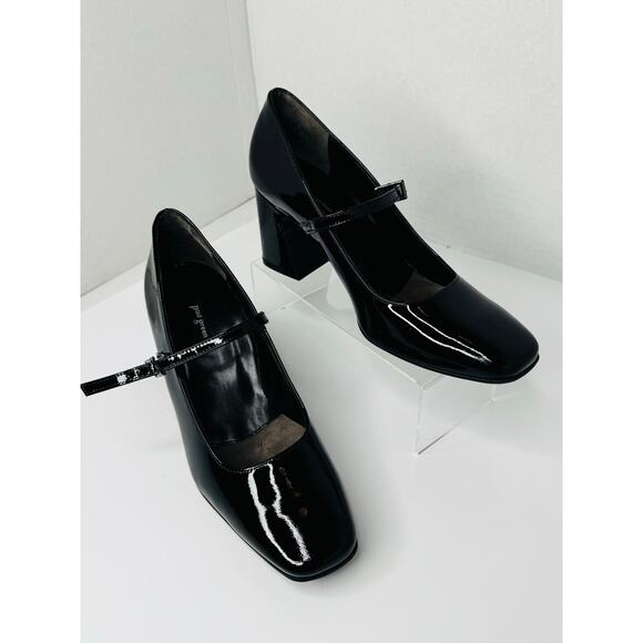 Paul Green Black patent leather Zoe Mary Jane Pump UK 4.5 / US 7 - Picture 9 of 11